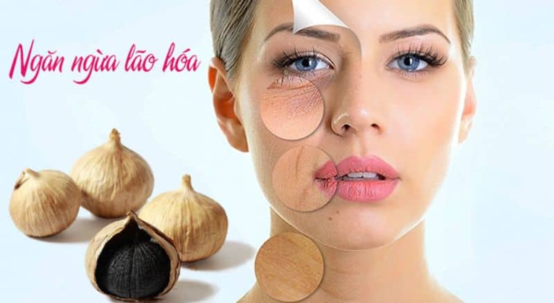 Tỏi đen làm đẹp da