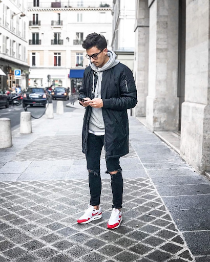 Quần jeans và Air max - sự kết hợp đơn giản nhưng cá tính - Phối đồ với giày Nike cho nam