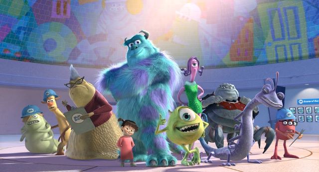 Monsters INC - 6 Siêu phẩm phim hạt hình của hãng Pixar