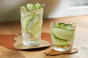 Detox chanh dưa leo bạc hà - nước detox