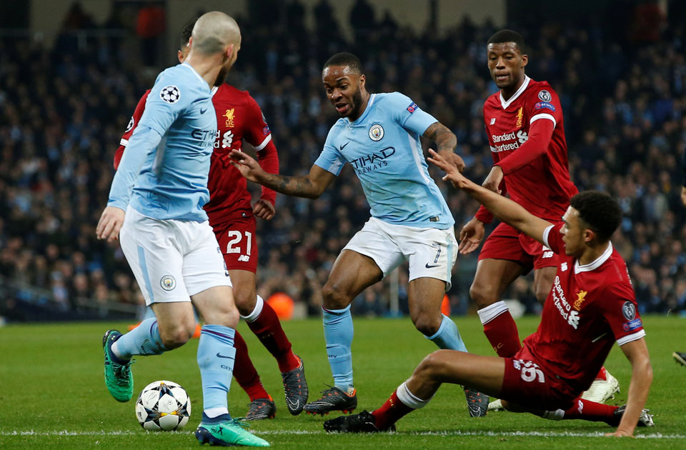 2017-2018 UEFA Champions League, Tứ kết Manchester City vs Liverpool FC