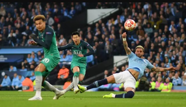 Manchester City vs Tottenham Champions League 2018-2019