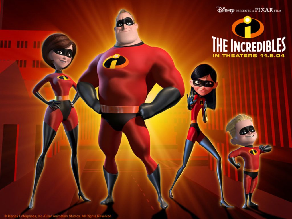 The Incredibles - Những phim hoạt hình chiếu rạp hay nhất của Pixar