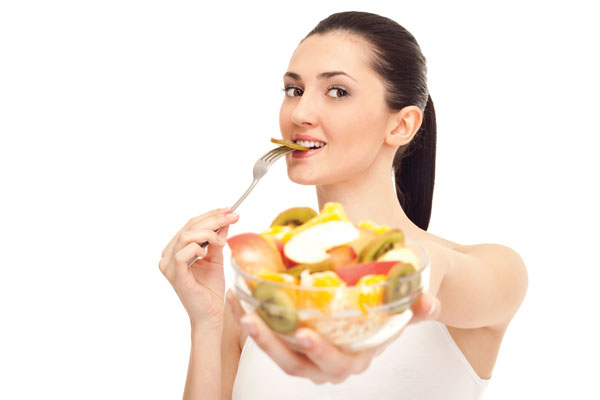 Chăm chỉ ăn trái cây và rau xanh