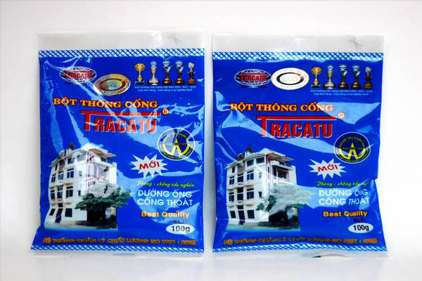 Bột thông cống, một sản phẩm tiện ích giúp loại bỏ tắc nghẽn trong ống cống và duy trì hiệu suất thoát nước tối ưu.
