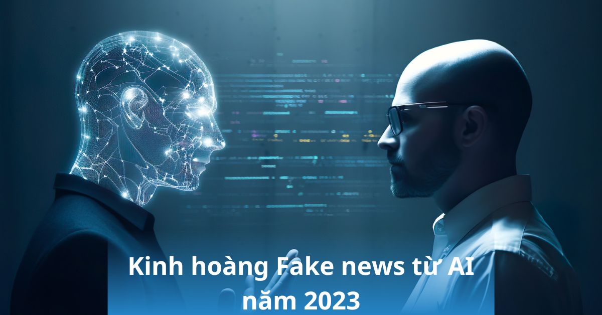Fake news từ AI năm 2023