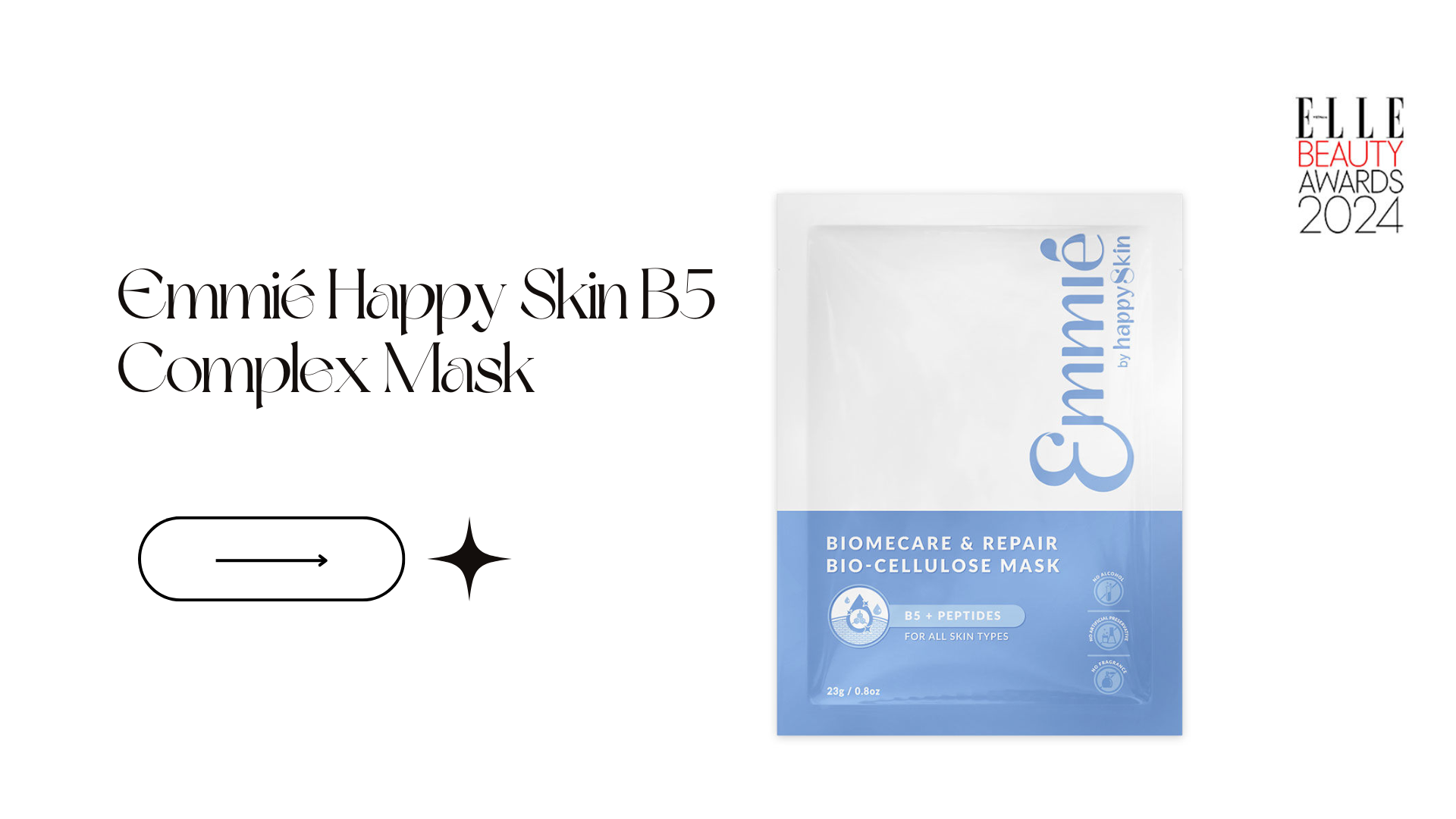 Mặt Nạ Sinh Học Emmié Happy Skin B5 Complex Mask