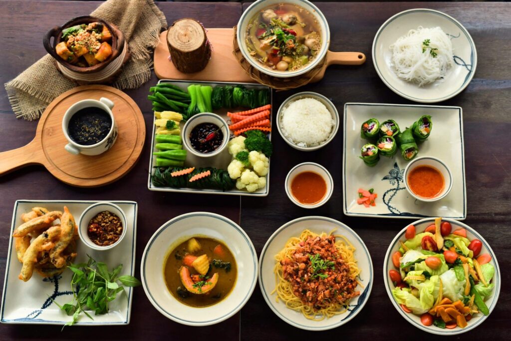 Các món chay ngon tại Ưu Đàm Chay 